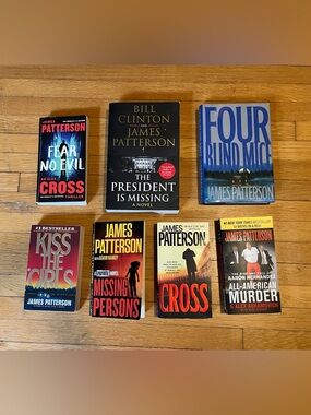 7 James Patterson Books